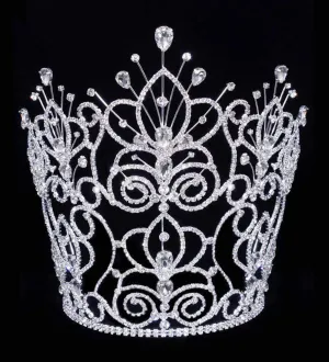 #16111xs - Maus Spray Crown - Crystal - 10"