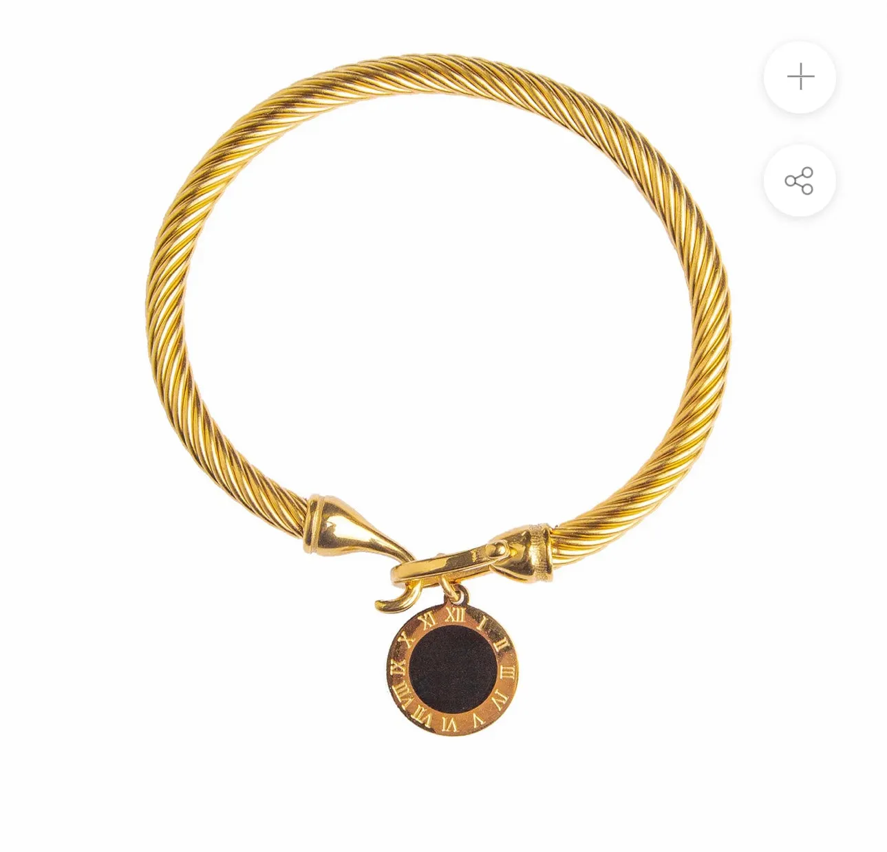 Bracelet - Onyx Pendant Bracelet