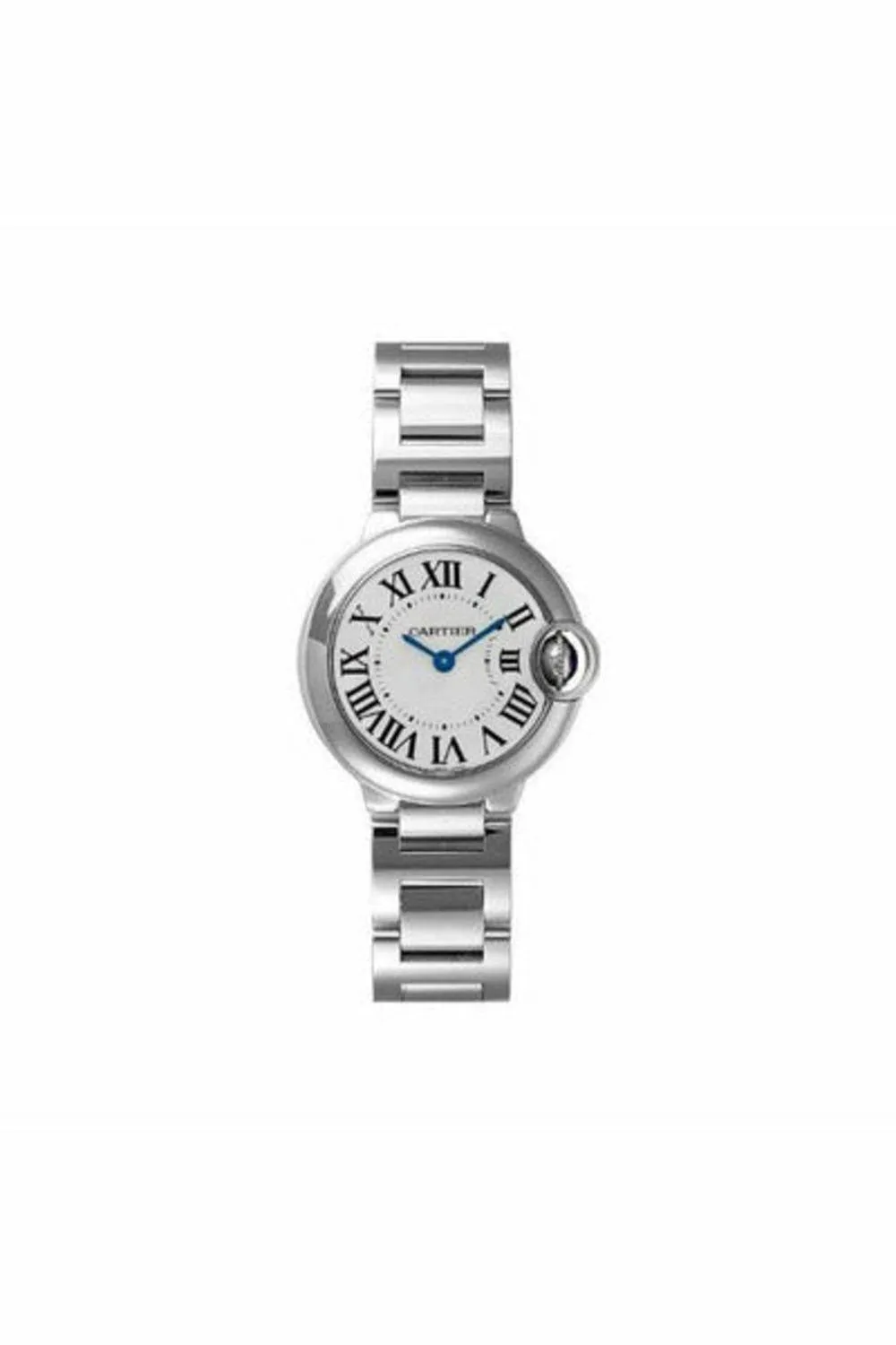cartier ballon bleu stainless steel 28.6mm ladies watch