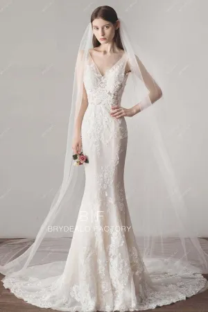Cathedral Length Wedding Veil Plain Tulle Veil
