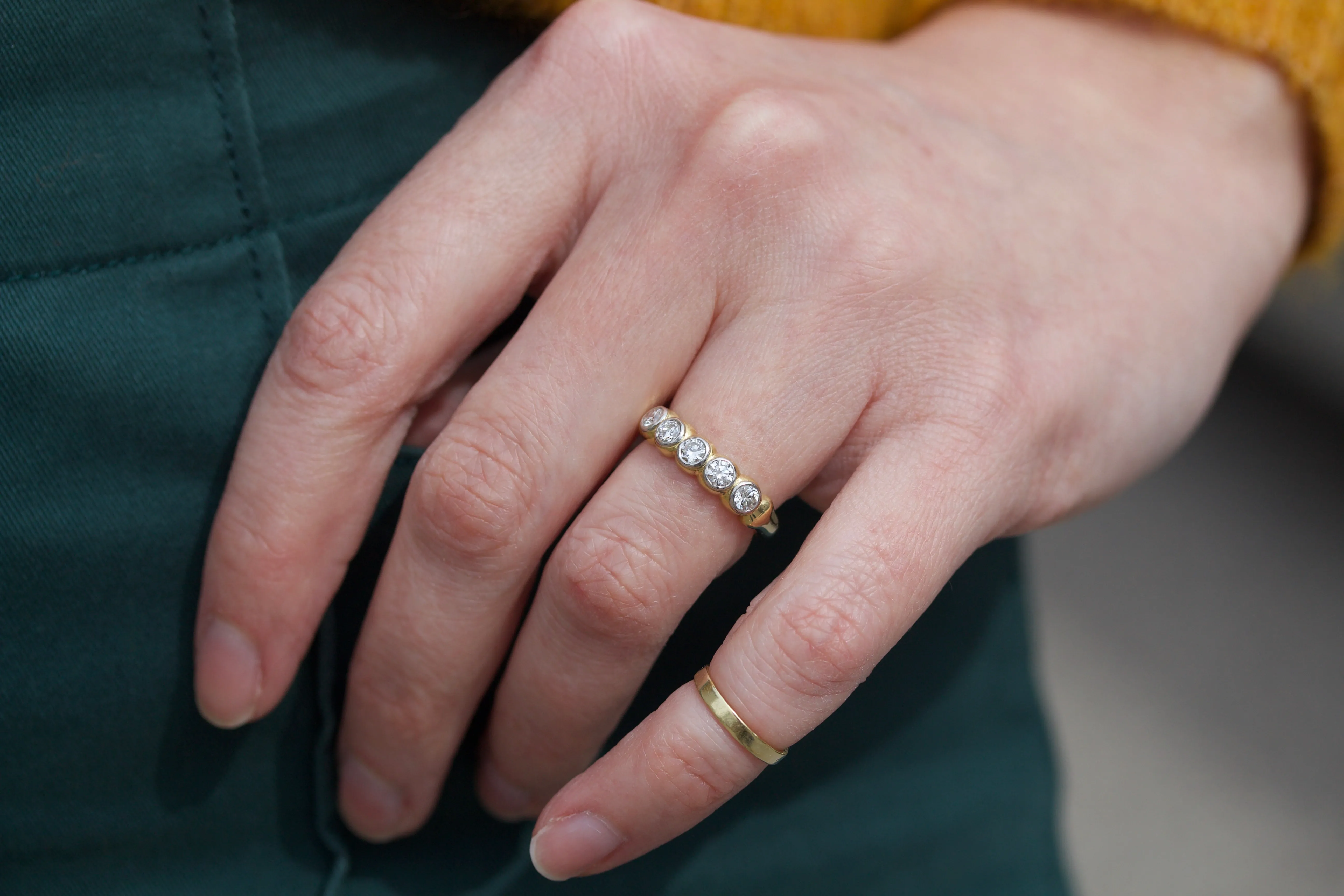 Diamond Anniversary Ring