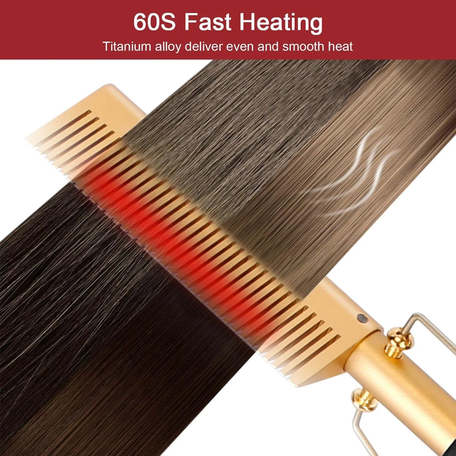 Electric Heating Hair Comb
