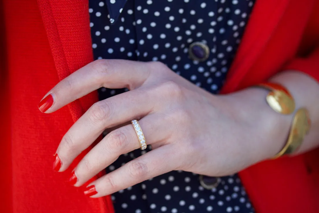 Endless Diamond Wedding Ring