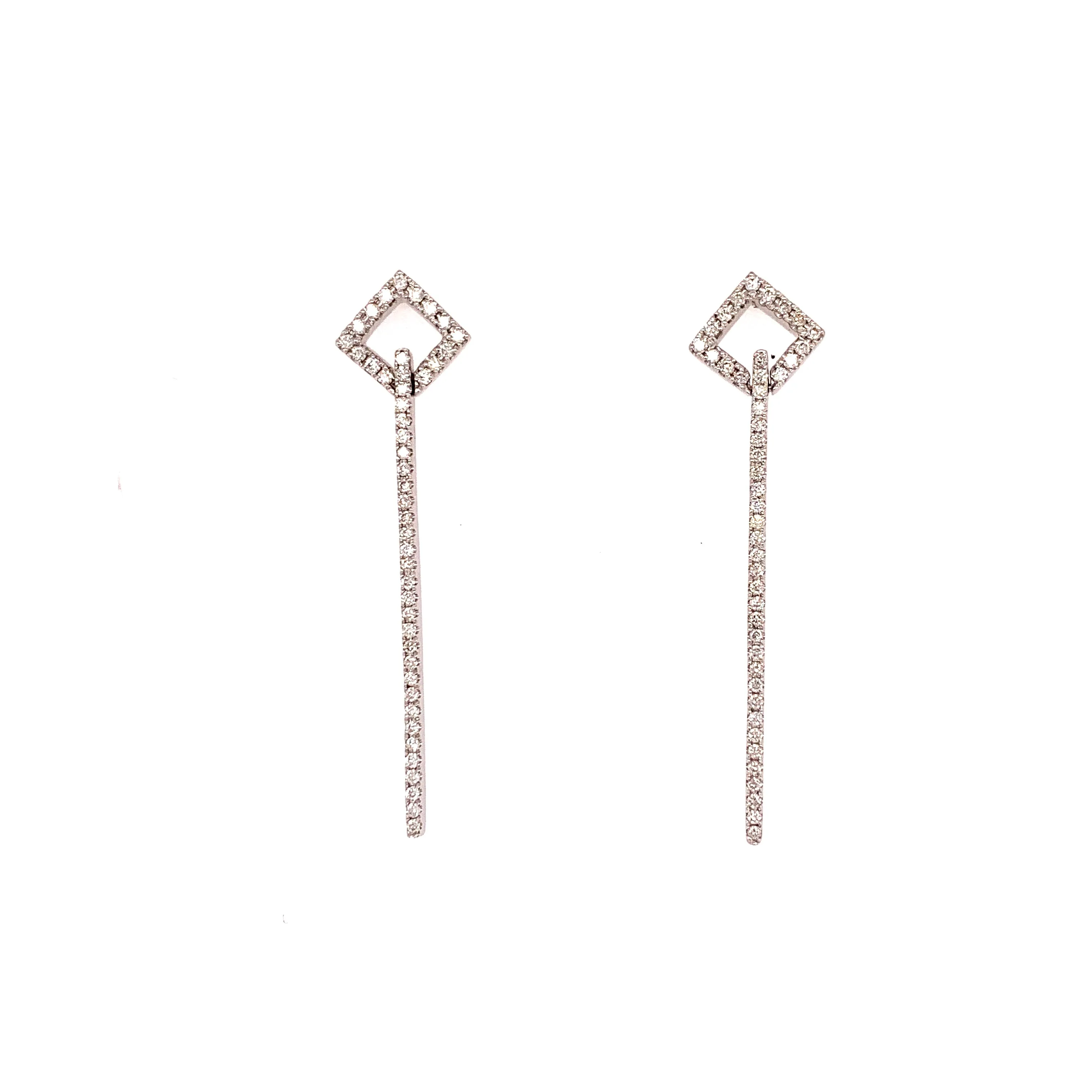 Maya Lianna .45 cttw Diamond Dangle Earrings 02642