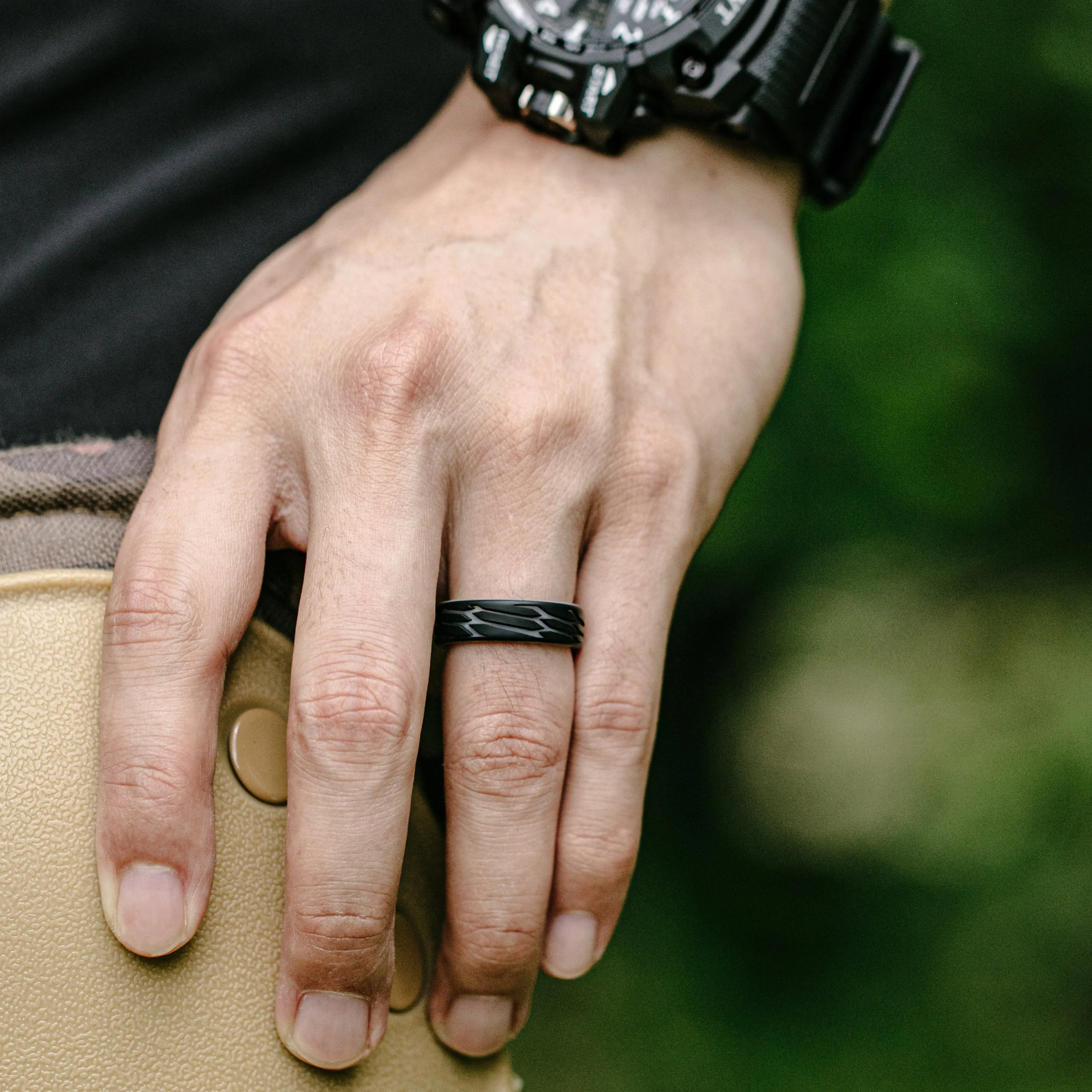 Men's Printed Prime 8 - Silicone Ring