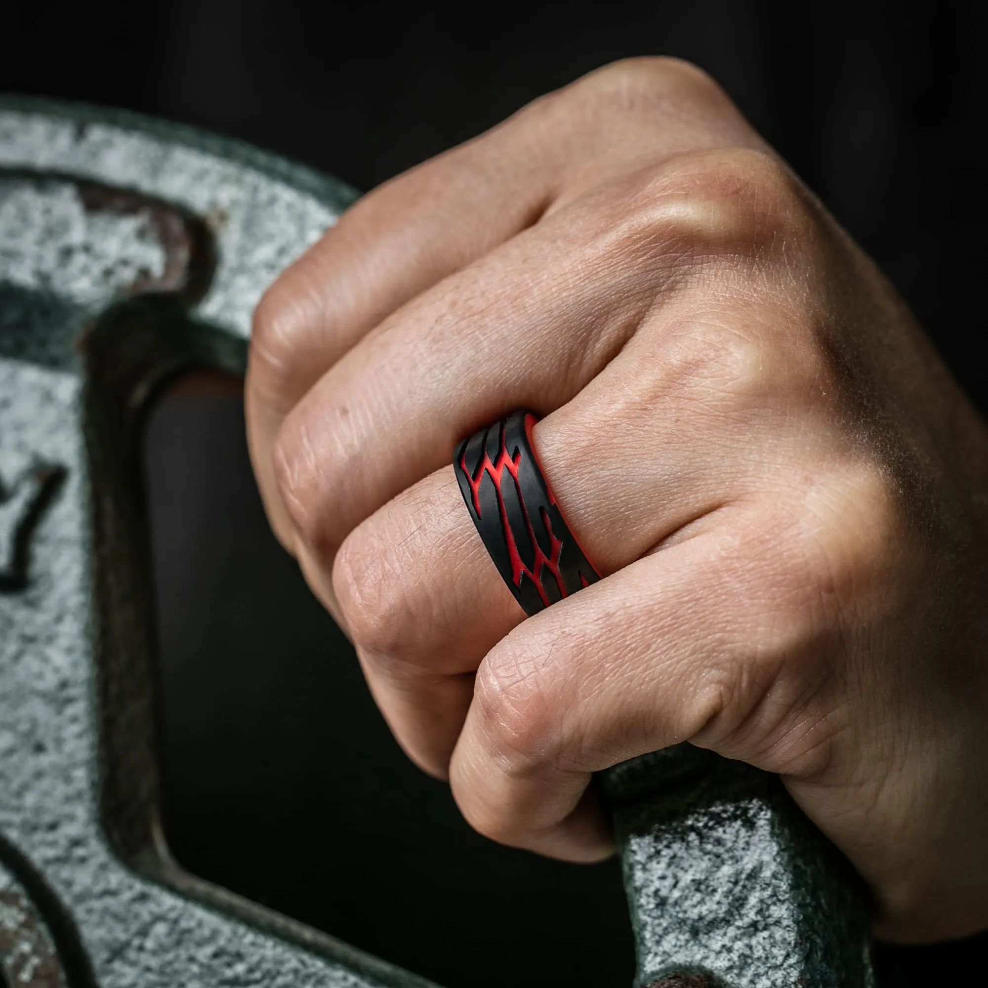 Men's Printed Prime 8 - Silicone Ring
