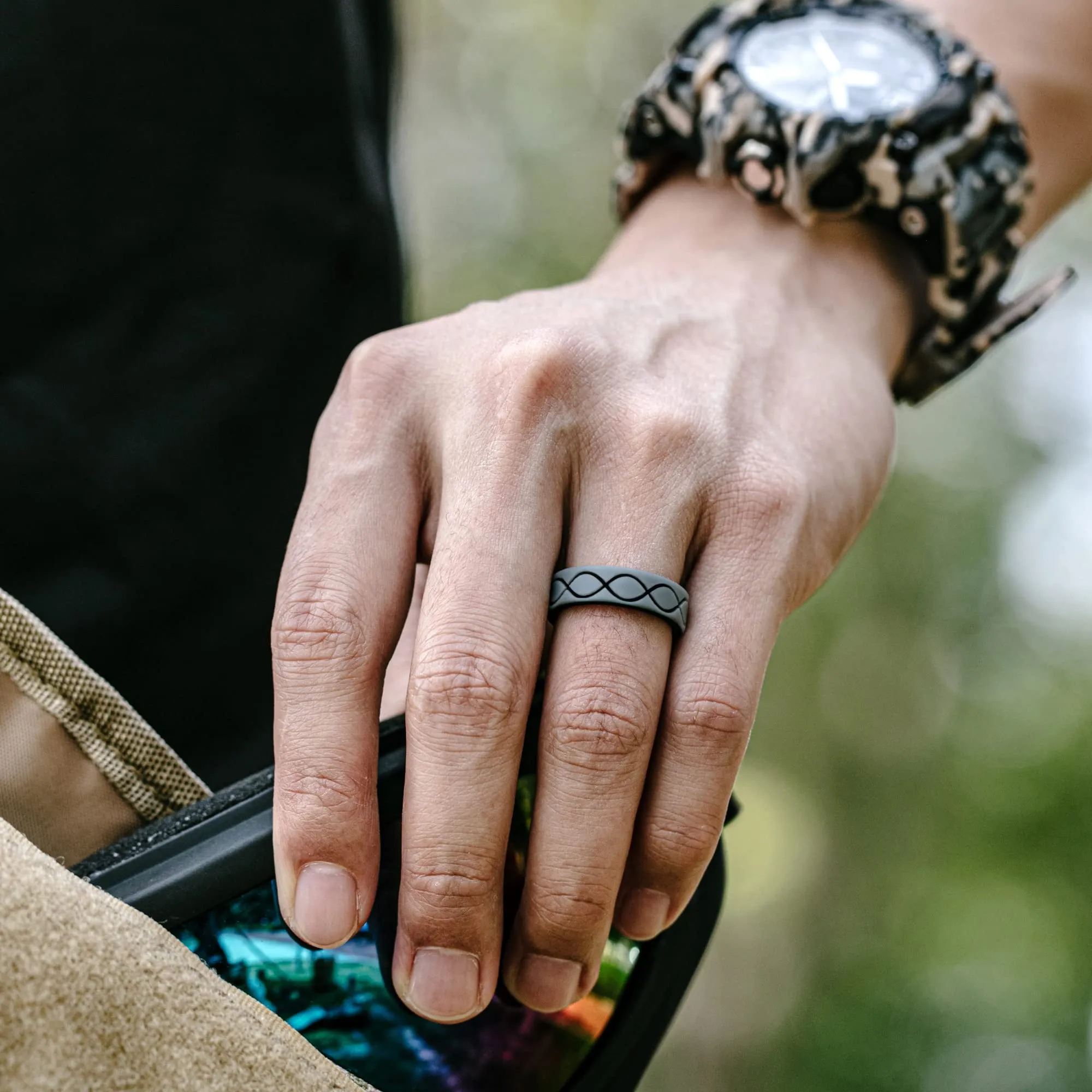 Men's Printed Prime 8 - Silicone Ring