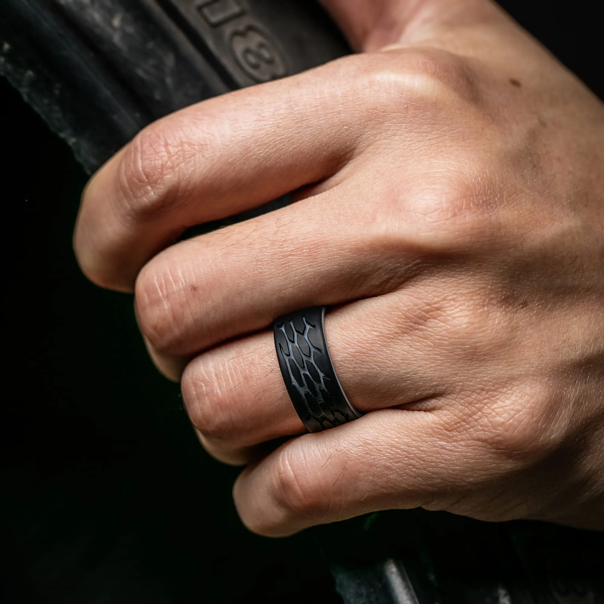 Men's Printed Prime 8 - Silicone Ring