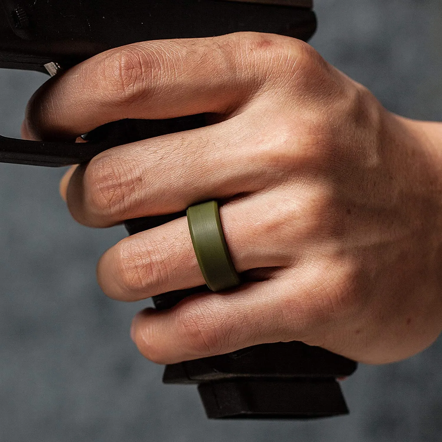 Men's Wide Core - Silicone Ring