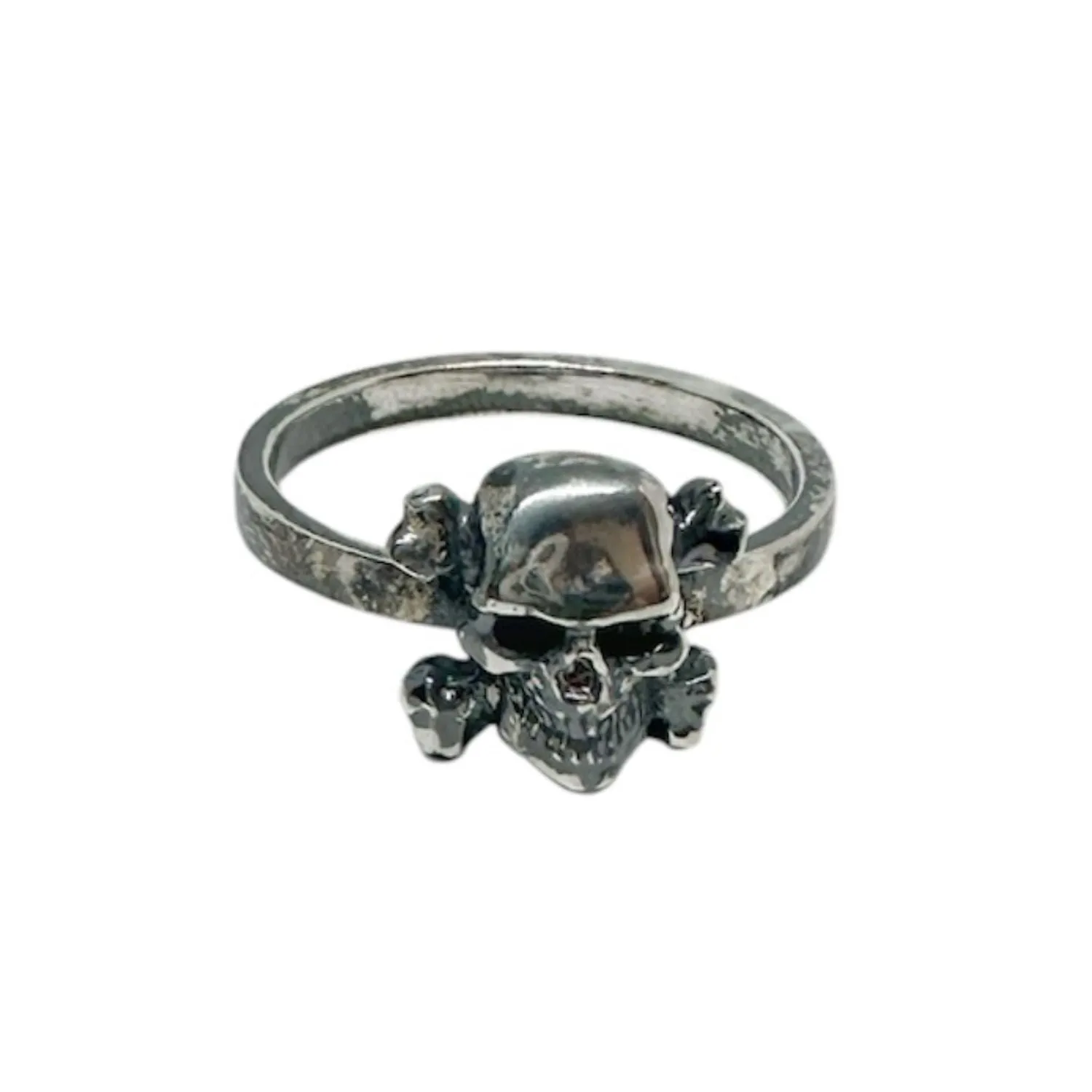 Skull Band Ring