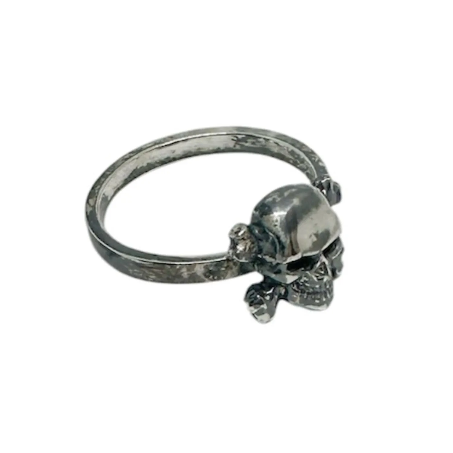 Skull Band Ring