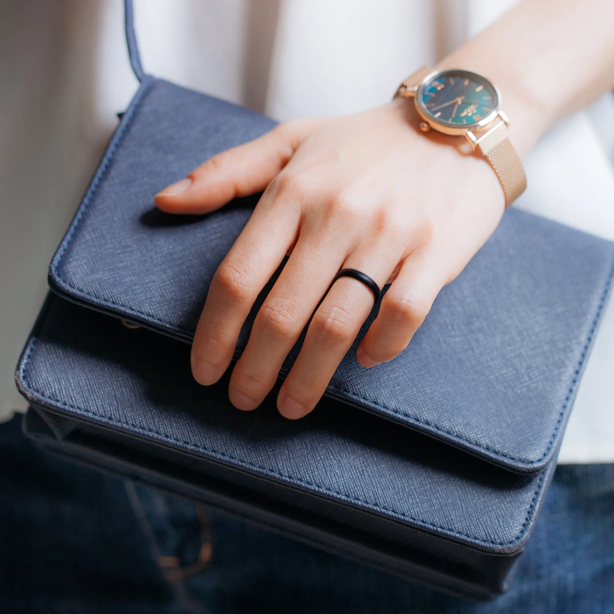 Women's Stackable Muse - Silicone Ring